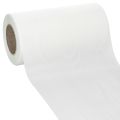 Floristik24 Acetatband Weiß 175mm x 25m Trauerfloristik Kranzband