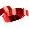 Floristik24 Kräuselband glänzend 10mm 250m Rot