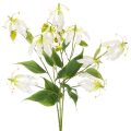 Künstliche Gloriosa Blume Weiß