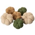Deko-Set gestrickte Kürbisse