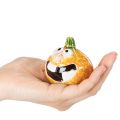 Dekofiguren Kürbis 6cm Keramik orange 2er-Set | Floristik24.at
