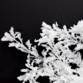 Kunstzweig gefrostet Dekozweig Winterdeko Weiß 78cm 2St | Floristik24.at