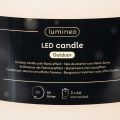 LED Kerze 25cm Kunststoff