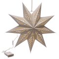 Weihnachtsstern LED Papier