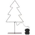 LED Weihnachtsbaum aus Metall 47cm batteriebetrieben für Innen | Floristik24.at