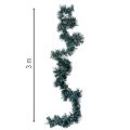 Lametta Weihnachtsgirlande 3m