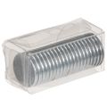 Runde Magnete aus Metall 1 cm Ø silber, 20 Stück für Kerzenhalter und Dekoration | Floristik24.at