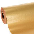 Floristik24 Manschettenpapier Rolle Gold-Rot 25cm x 100m für Floristik