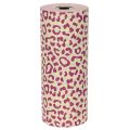 Manschettenpapier Leo-Muster Lila-Vanille 25cm x 100m | Floristik24.at