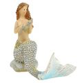 Dekofigur Meerjungfrau Blau 6cm - 9,5cm 3St | Floristik24.at