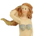 Dekofigur Meerjungfrau Blau 6cm - 9,5cm 3St | Floristik24.at