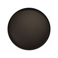 Metalltablett Rund Kerzentablett Schwarz Ø20cm H2,5cm 2St | Floristik24.at
