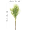 Künstlicher Palmenzweig 90cm Grün aus Kunststoff für Innenbereich | Floristik24.at