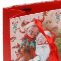 Floristik24 Geschenktüte Papiertasche "Weihnachtsmann" H24cm