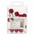 Perlkopfnadeln Rot Ø15 mm 75