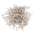 Floristik24 Stecknadeln mit Kunststoff-Perlenkopf Weiß Ø4mm 40mm 150 Stück