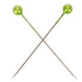 Perlkopfnadeln Grün Ø 4 mm Länge 40 mm 150 Stück für Floristik | Floristik24.at