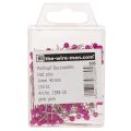 Perlkopfnadeln Floristik Metall-Kunststoff Pink Ø4mm 40mm 150 Stück | Floristik24.at