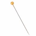 Perlkopfnadeln Metall Kunststoff Ø6mm 65mm Orange | Floristik24.at