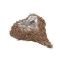 Pflanzherz Rebenherz Pflanzschale Natur Salim 21×20,5×6cm | Floristik24.at