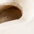 Herz-Dekoration offen 19cm Weiß Modernes Design zum Bepflanzen und Gestalten | Floristik24.at