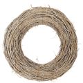 Floristik24 Dekokranz Rattan weiß gewaschen 50 cm für Innenbereich