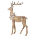 Dekofigur Hirsch stehend aus