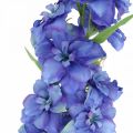 Floristik24 Künstlicher Rittersporn Blau, Lila Kunstblume Delphinium 98cm