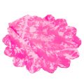 Floristik24 Blumenmanschette rund 38 cm pink Kunststoff für Blumensträuße
