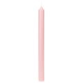 Floristik24 Rustic Stabkerzen aus durchgefärbtem Wachs Rosa 350 x 28 mm 4er Set