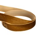 Dekoband Samtband 20mm Braun 10m Rolle für Geschenkdekoration | Floristik24.at