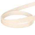 Samtband Creme 10mm x 20m aus Polyamid auf Rolle | Floristik24.at