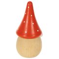 Mini-Wichtel aus Holz mit