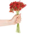 Künstliches Schleierkraut rot Bouquet 30cm 10 Stück | Floristik24.at