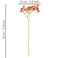 Künstliches Schleierkraut rot Bouquet 30cm 10 Stück | Floristik24.at