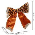 Schleifen-Set mit Leopardenmuster, 20 cm, 3 Stück | Floristik24.at