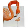 Floristik24 Shopper-Tasche, Einkaufstasche B39,5cm Flamingo Tasche