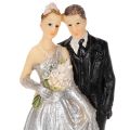 Silbernes Hochzeitspaar aus
