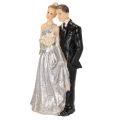 Silbernes Hochzeitspaar aus
