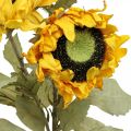 Floristik24 Sonnenblumen künstlich Sonnenblumen Deko Drylook L60cm 3St