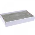 Durchgefärbte Kerzen Olivgrün Stabkerzen 34×240mm 4 St | Floristik24.at
