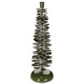 Floristik24 Kerzenständer Metall Tannenbaum-Optik Grün 45cm