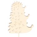 Deko-Stecker Igel-Familie aus