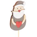 Deko-Stecker Weihnachtsmann