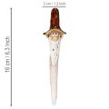 Deko Gartenfigur Zwerg aus Keramik 16cm 2er-Set für Pflanzkübel | Floristik24.at