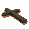 OASIS® Renewal® Floral Foam Biolit® Steckschaum-Kreuz, 42 × 26 × 5 cm, 2 Stück | Floristik24.at