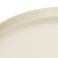 Dekotablett Metall 30 cm Beige Runde Form für Wohnraum | Floristik24.at