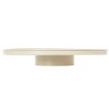 Dekoplatte Metall rund beige 41 cm für Innenbereich | Floristik24.at