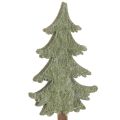Deko-Tannenbaum auf Holzstab