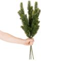 Künstlicher Tannenzweig 65 cm Grün 3 Stück für Weihnachtsdekoration | Floristik24.at